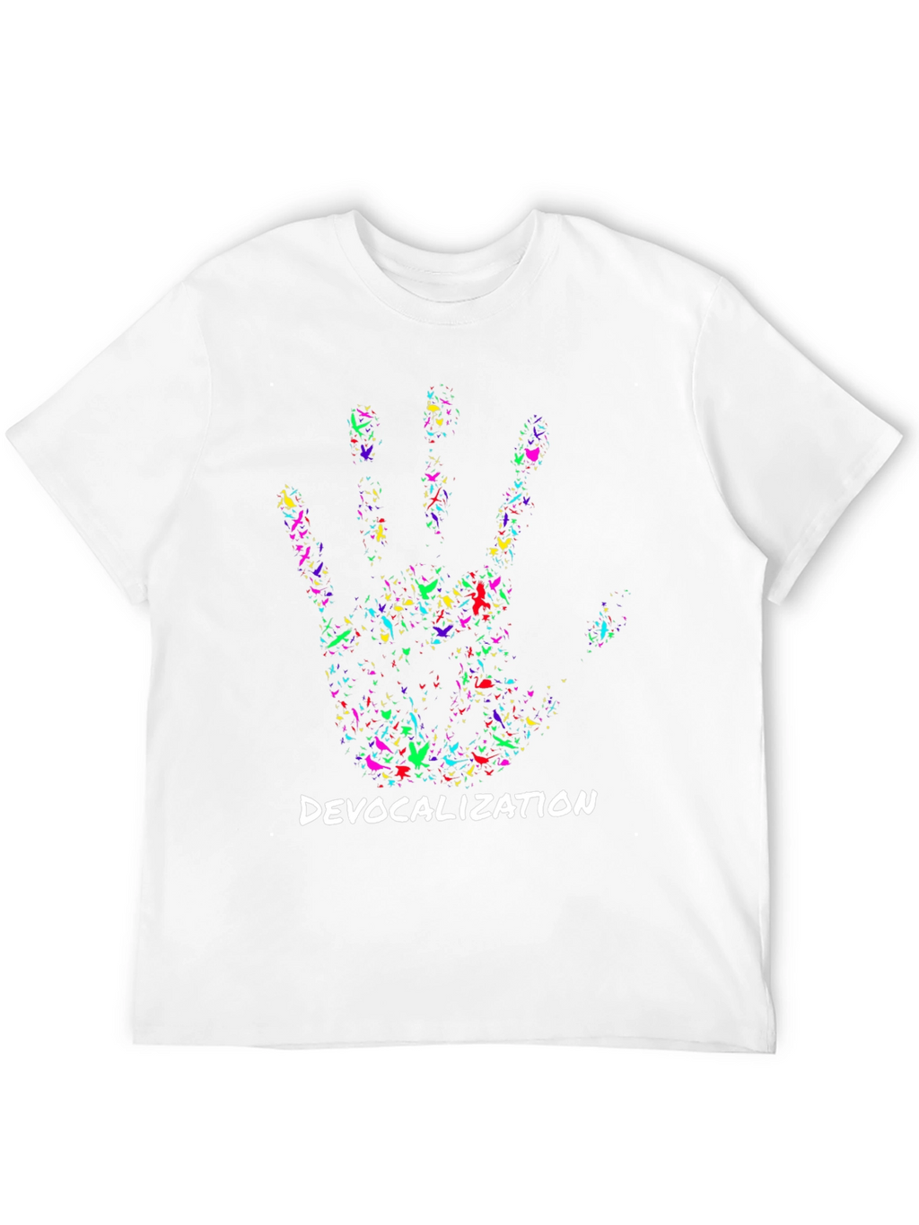 Devocalization Hand Print T-Shirt