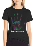 Devocalization Hand Print T-Shirt