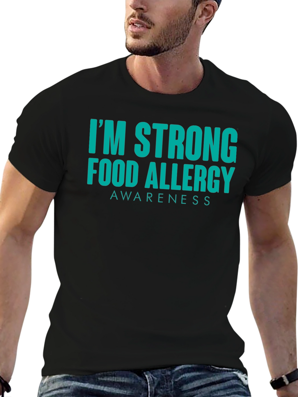 Food Allergy Awareness Strong T-Shirt