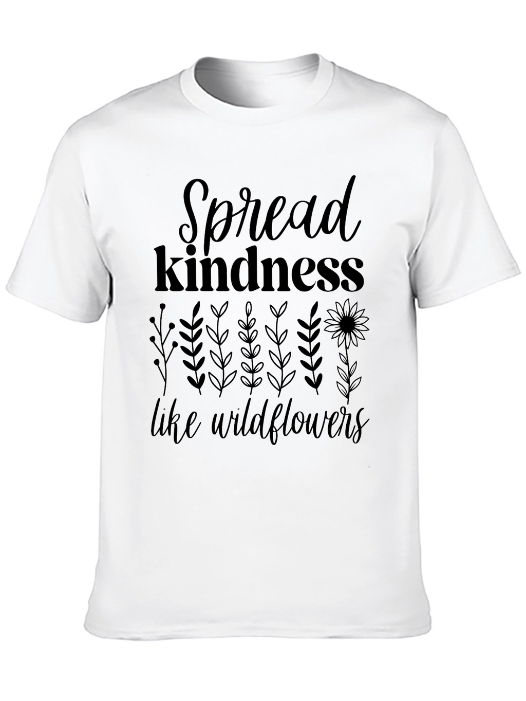 Spread Kindness Wildflower Graphic Tee - Unisex