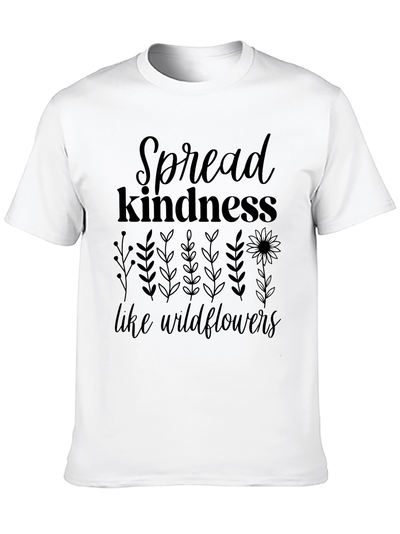 Spread Kindness Wildflower Graphic Tee - Unisex