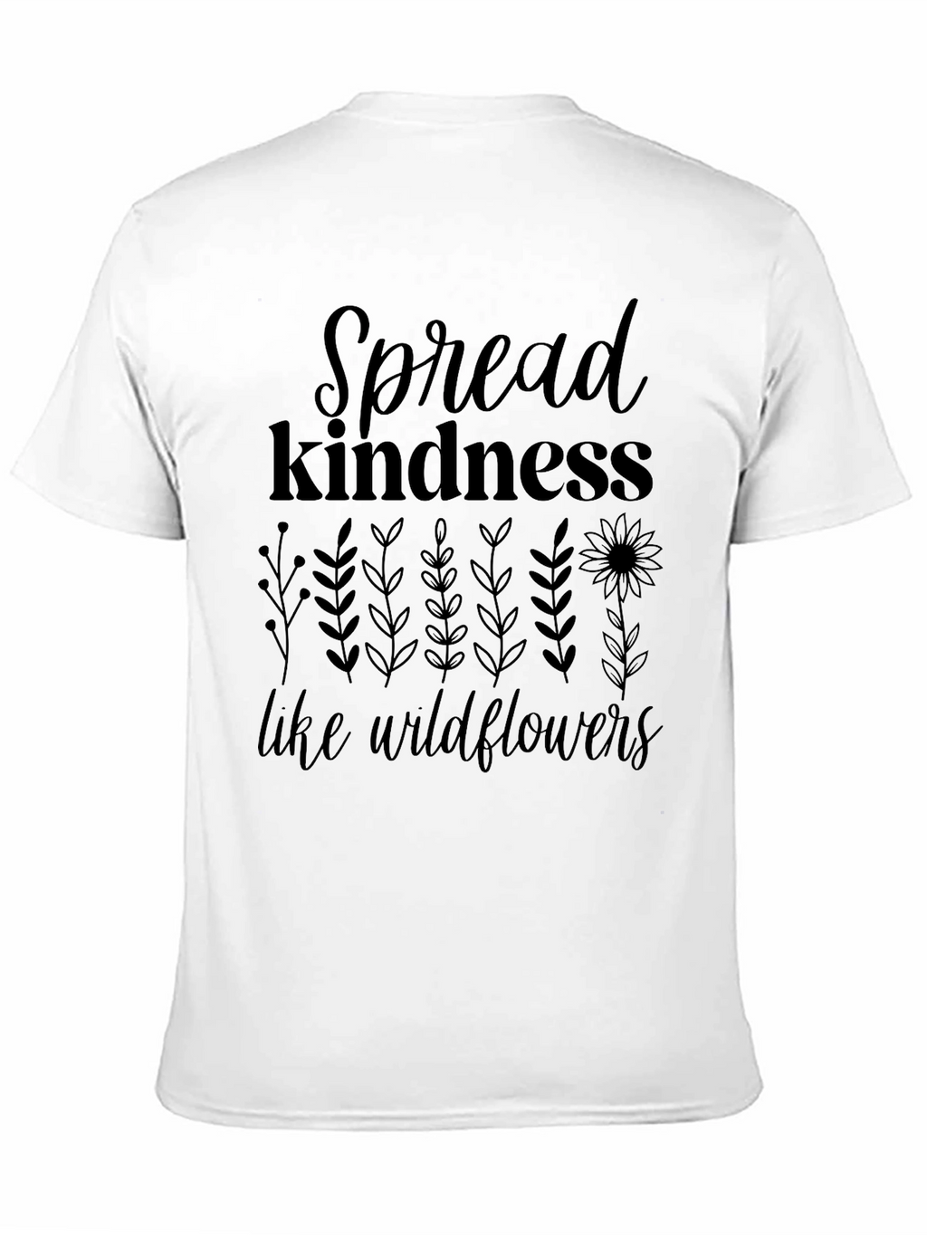 Spread Kindness Wildflower Graphic Tee - Unisex