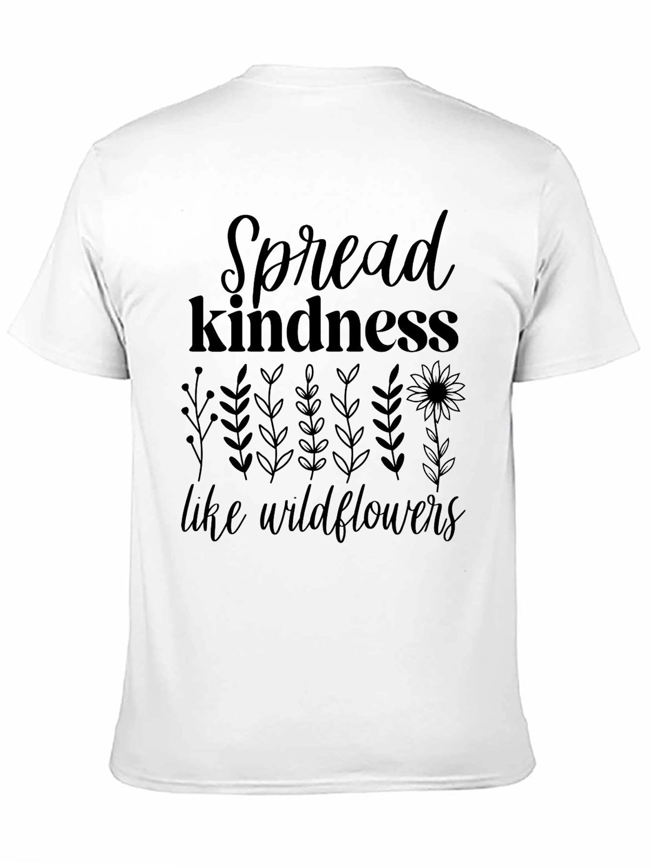 Spread Kindness Wildflower Graphic Tee - Unisex