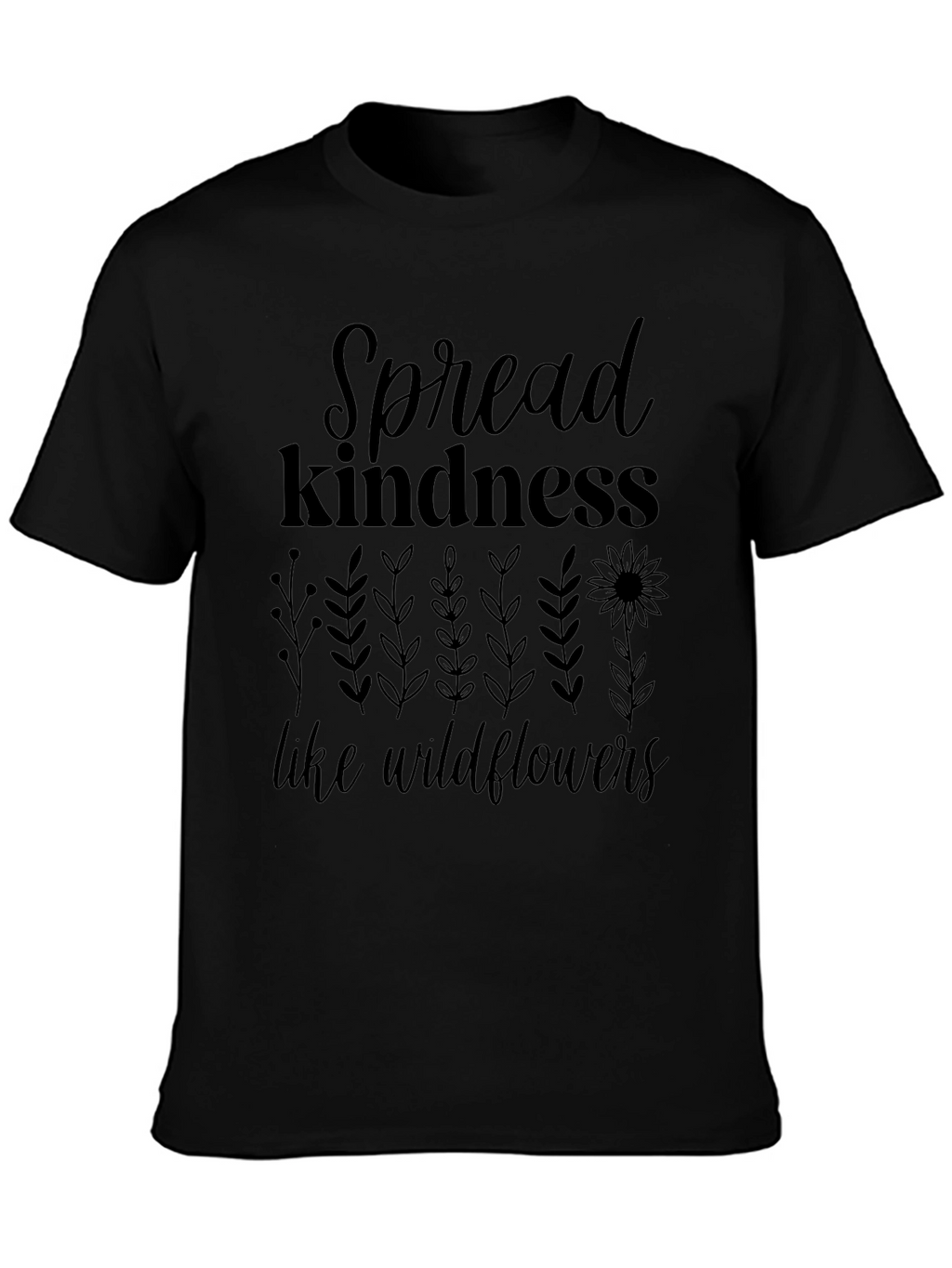 Spread Kindness Wildflower Graphic Tee - Unisex