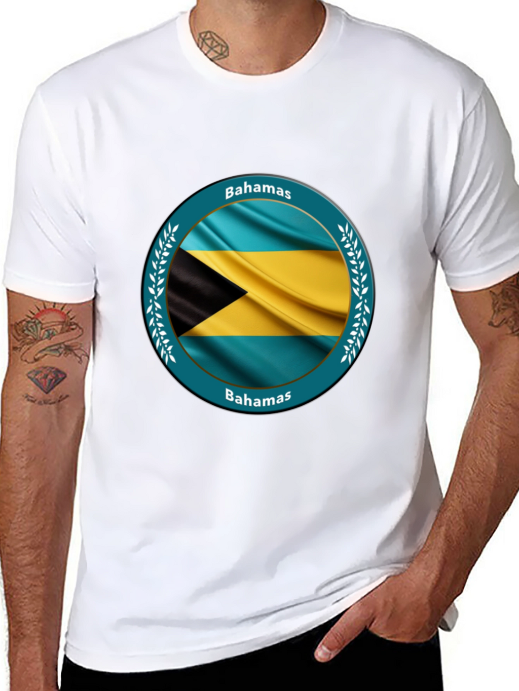 Bahamas Flag T-Shirt - Island Pride