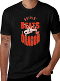Nothin Beats a Good Dragon T-Shirt - Black