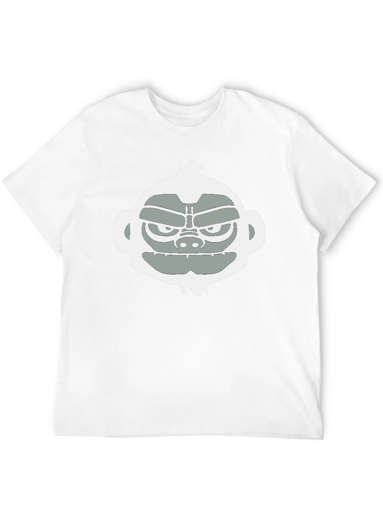 Cool Monkey Graphic Tee - Black Casual T-Shirt