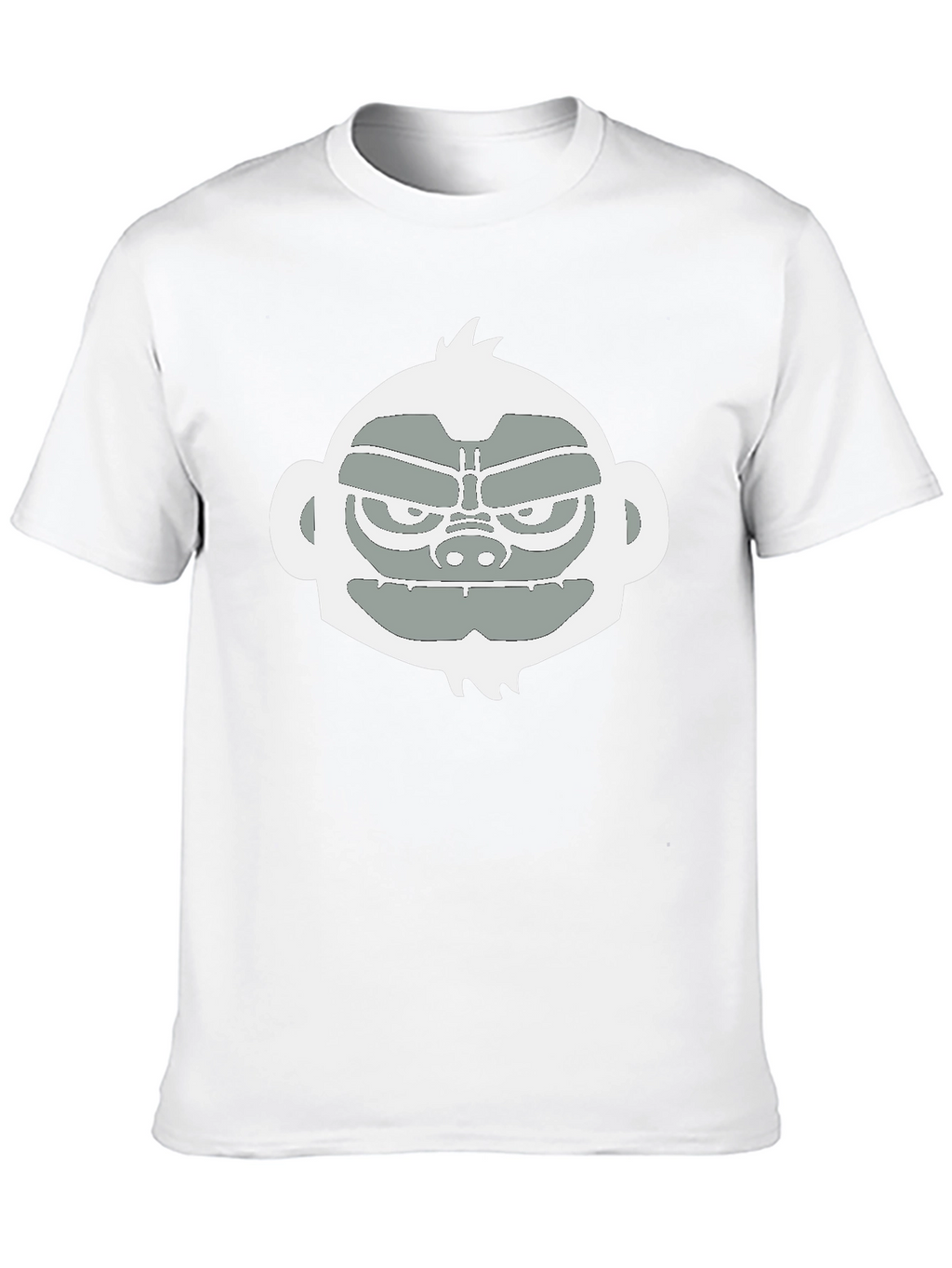 Cool Monkey Graphic Tee - Black Casual T-Shirt