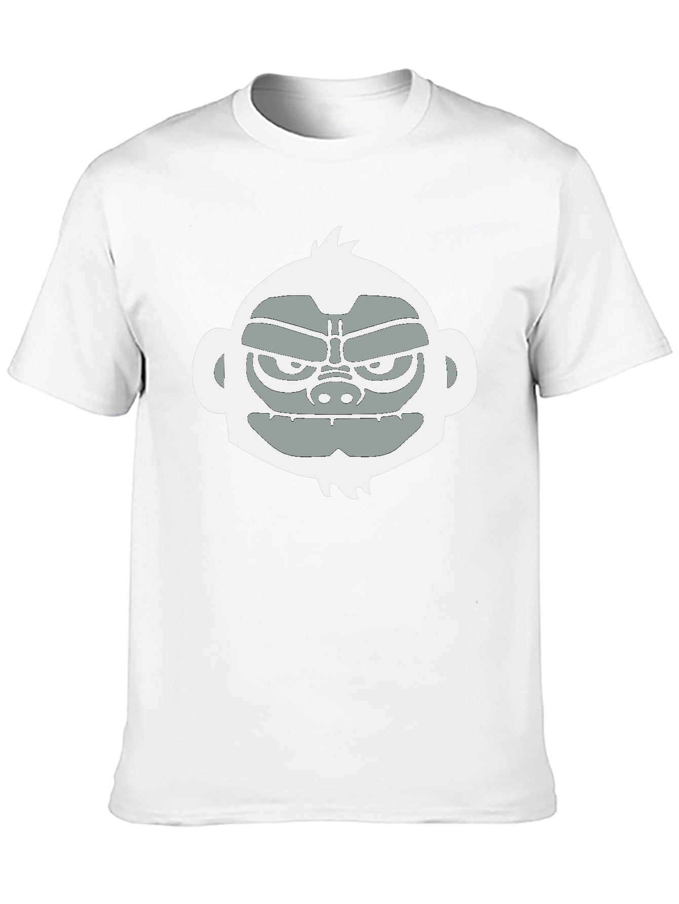 Cool Monkey Graphic Tee - Black Casual T-Shirt