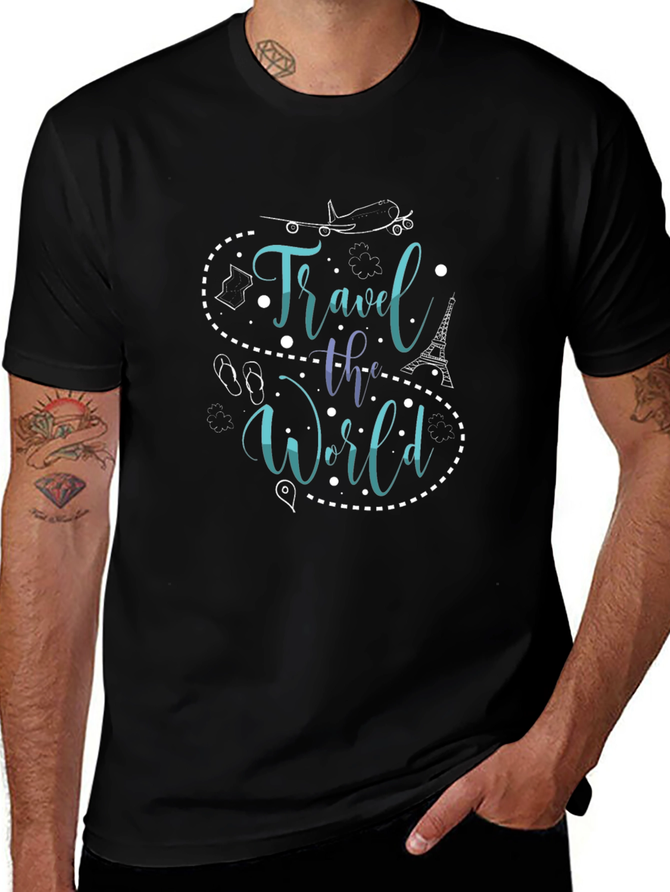 Travel the World Graphic T-Shirt