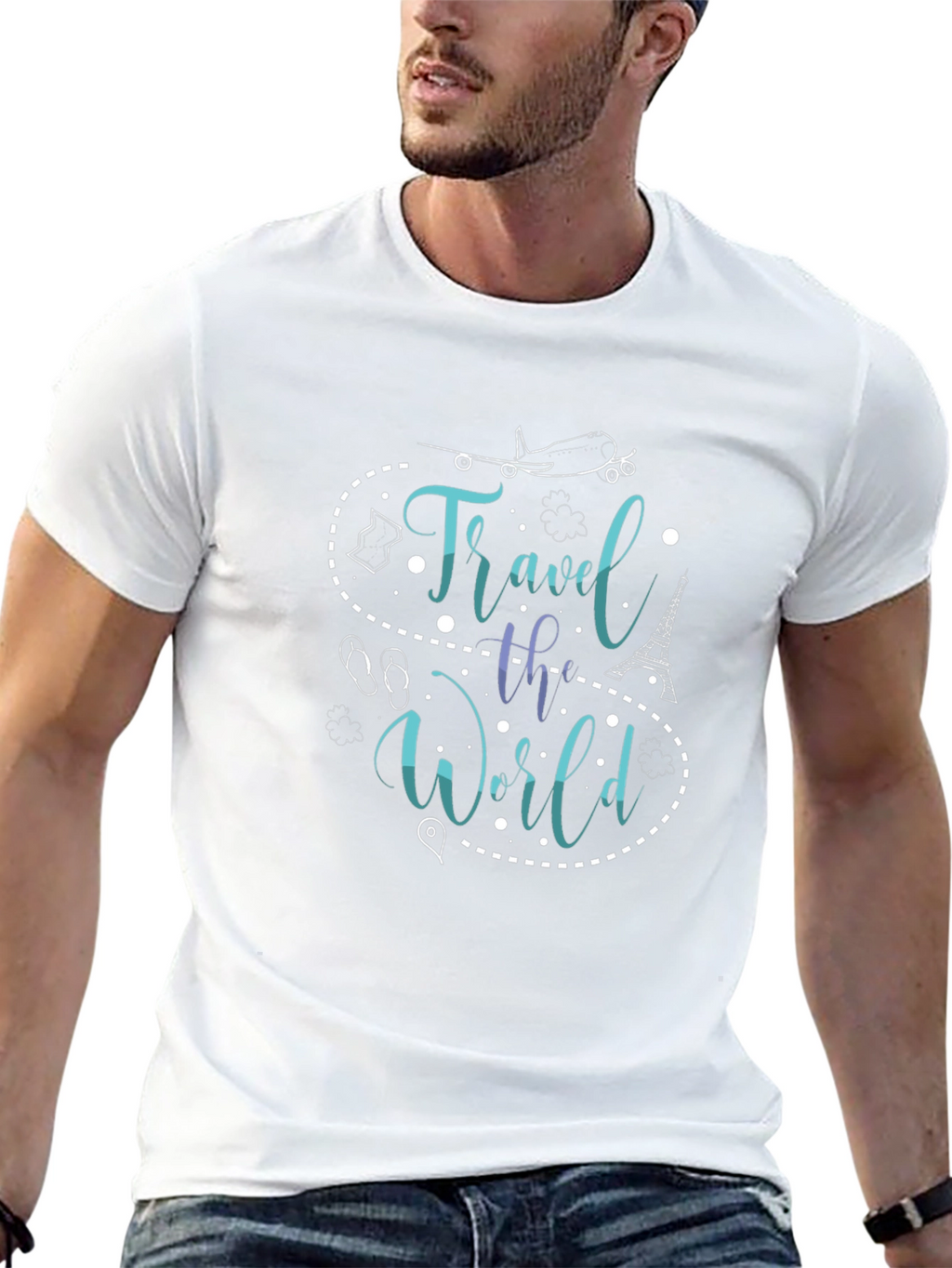 Travel the World Graphic T-Shirt