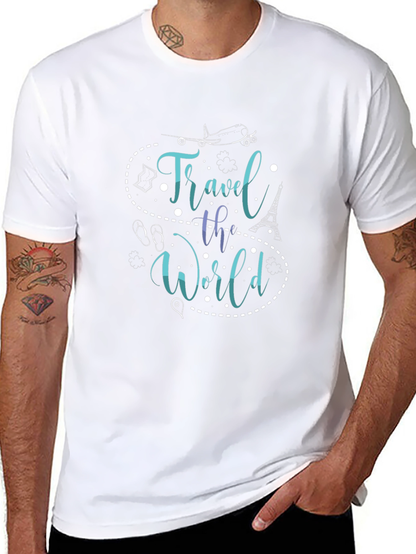 Travel the World Graphic T-Shirt
