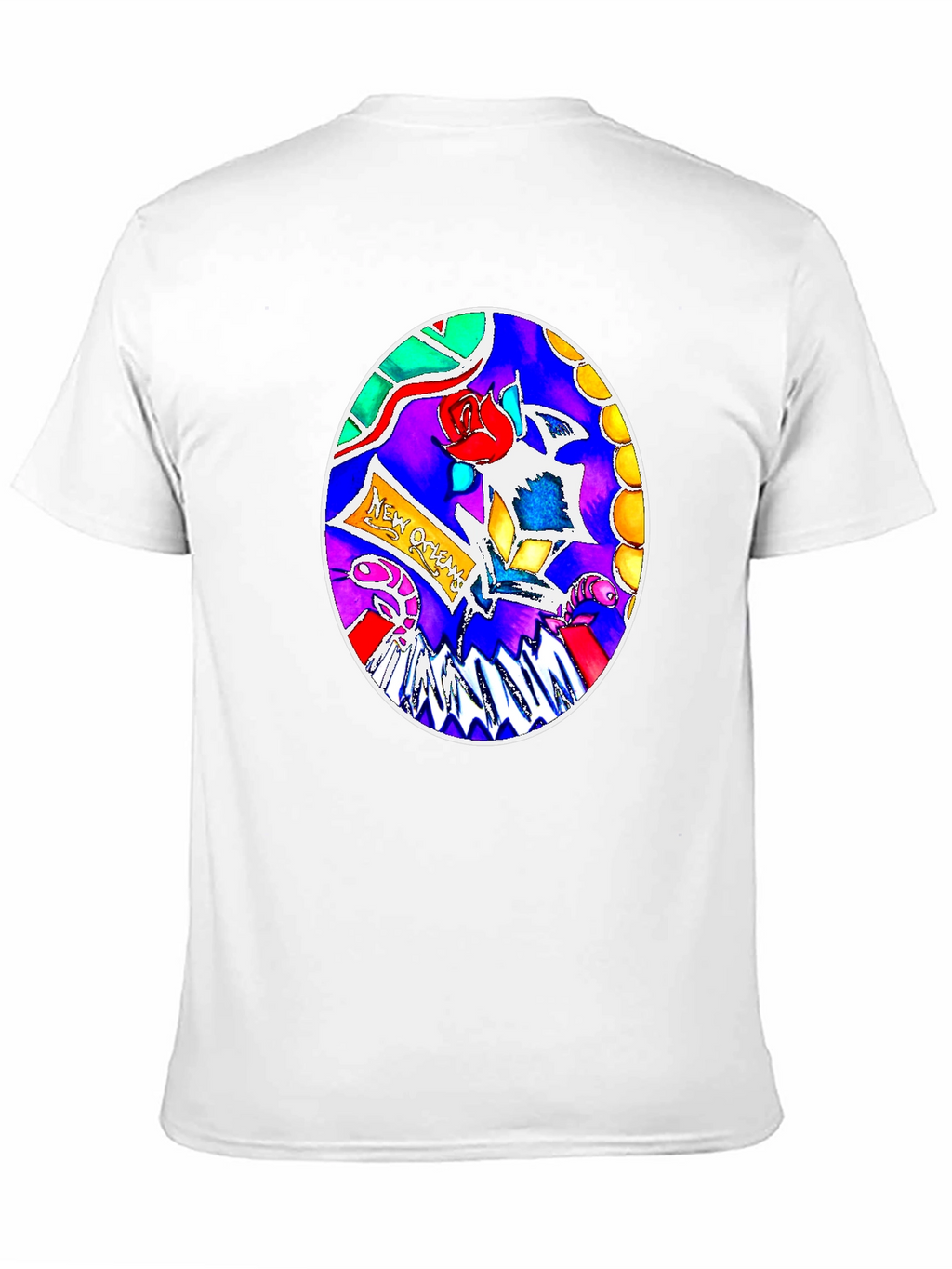 New Orleans Artistic T-Shirt