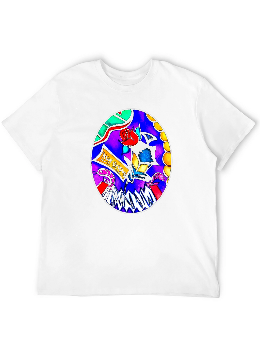New Orleans Artistic T-Shirt