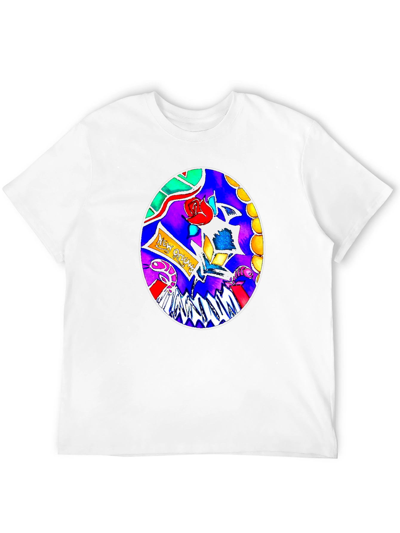 New Orleans Artistic T-Shirt