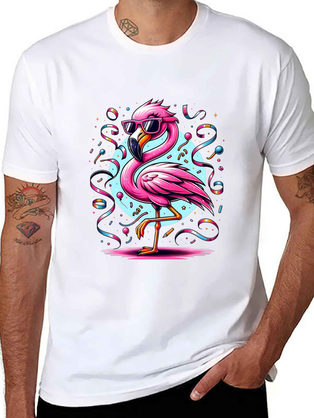 Flamingo T-Shirt - Cool Summer Vibes