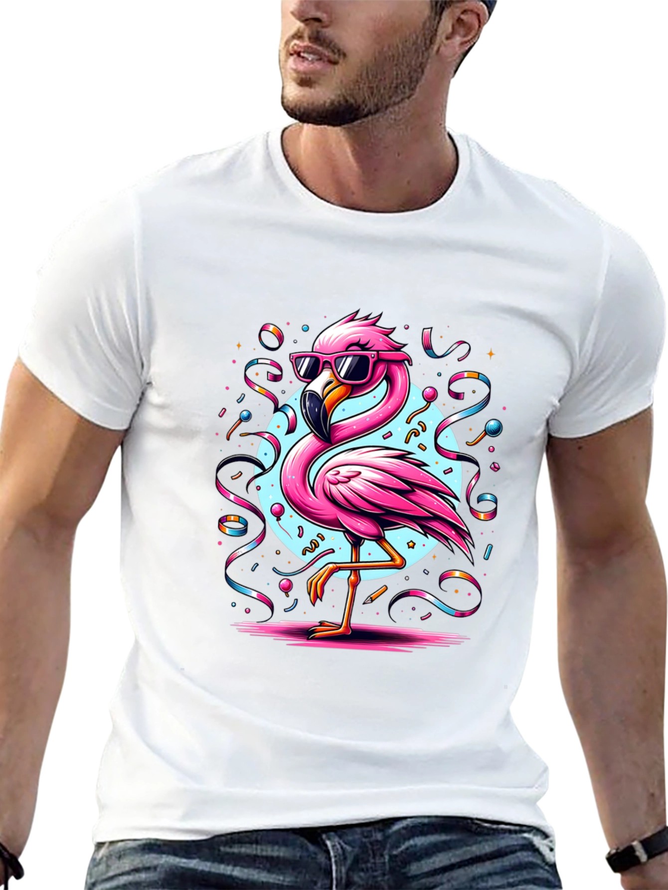 Flamingo T-Shirt - Cool Summer Vibes