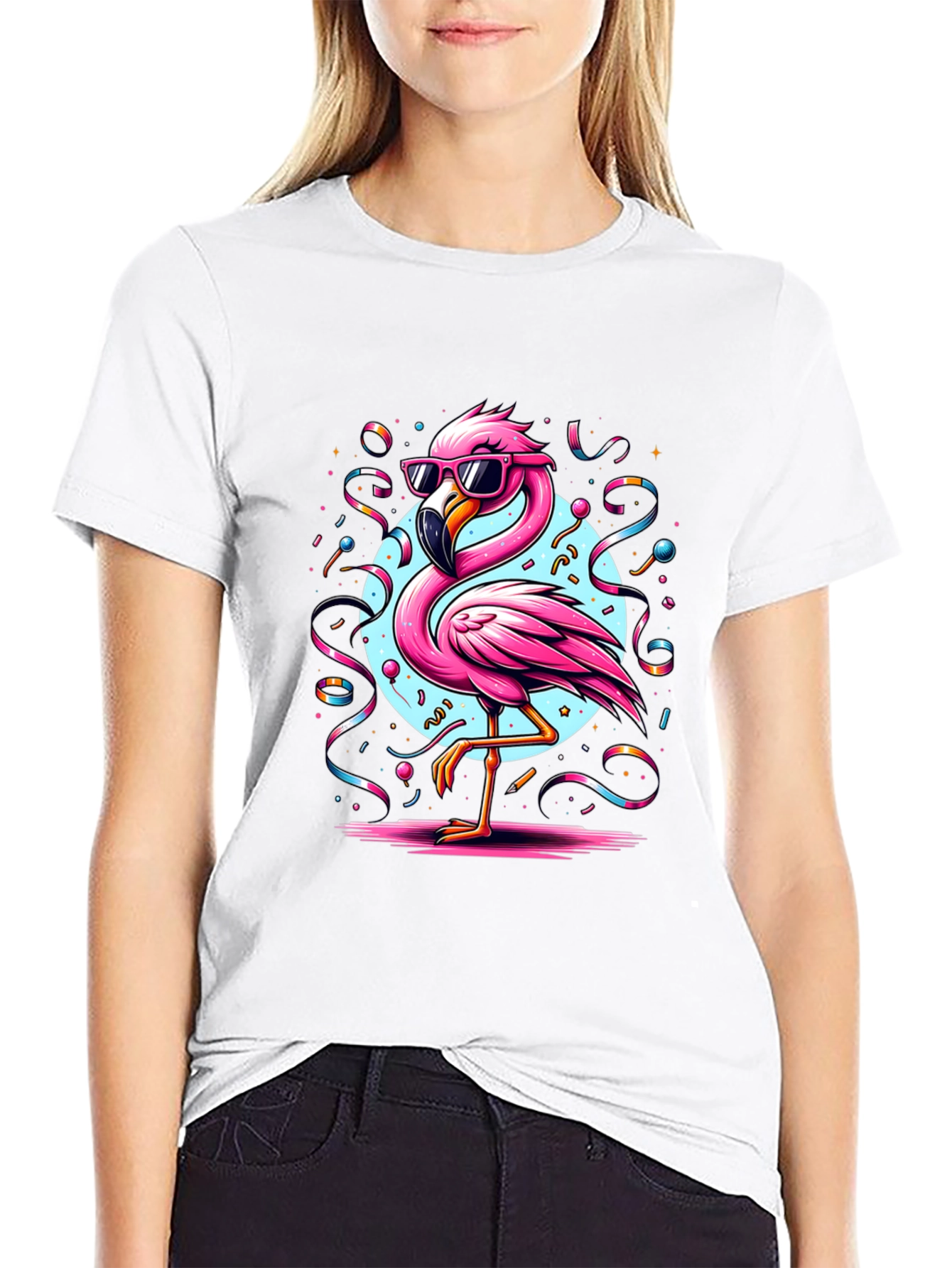 Flamingo T-Shirt - Cool Summer Vibes