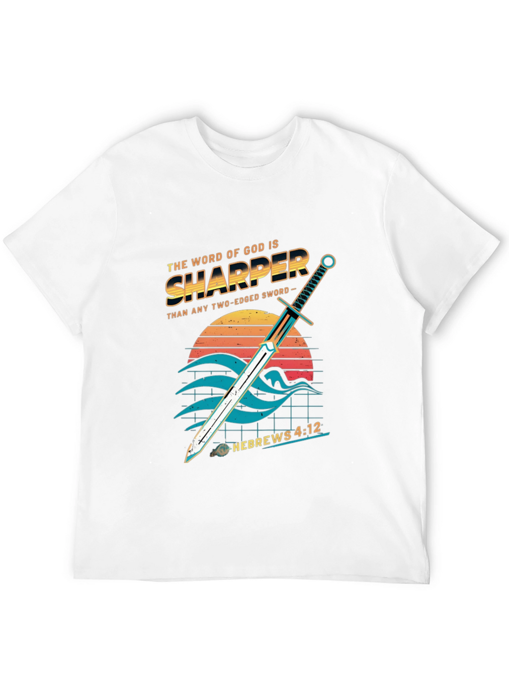 Sword of God Hebrews 4:12 Graphic Tee