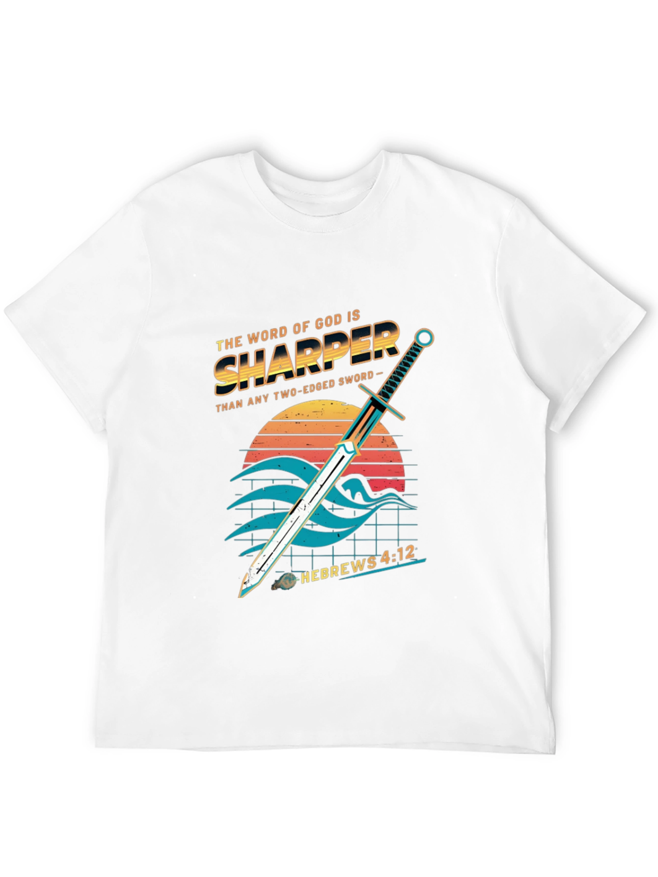 Sword of God Hebrews 4:12 Graphic Tee