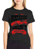 Bridge Playing T-Shirt - Funny Saying