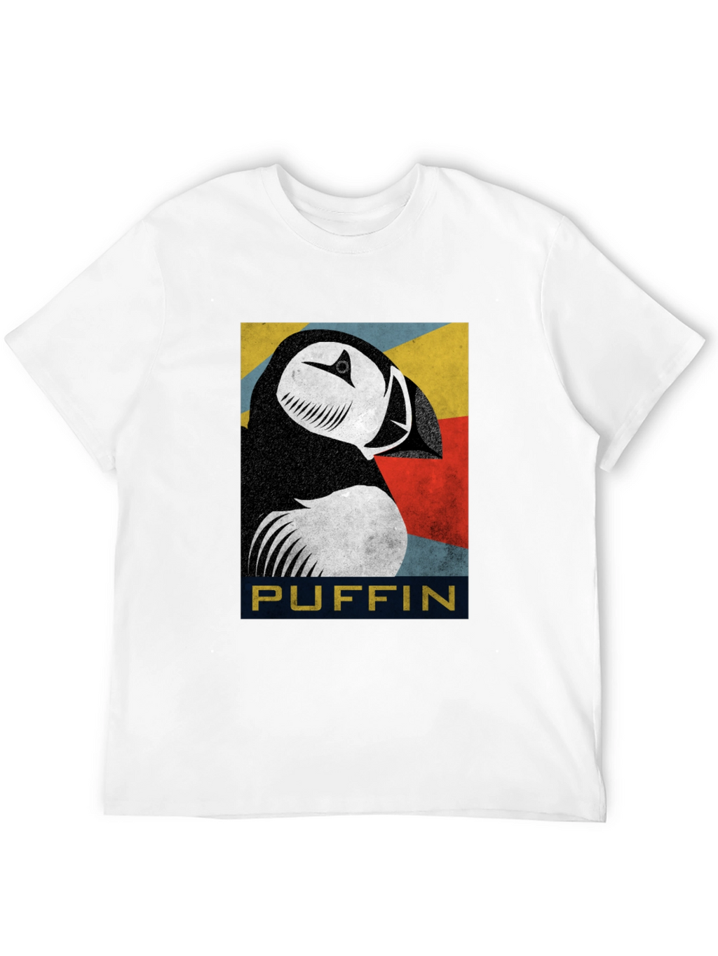 Puffin Graphic T-Shirt - Retro Bird Lover Tee