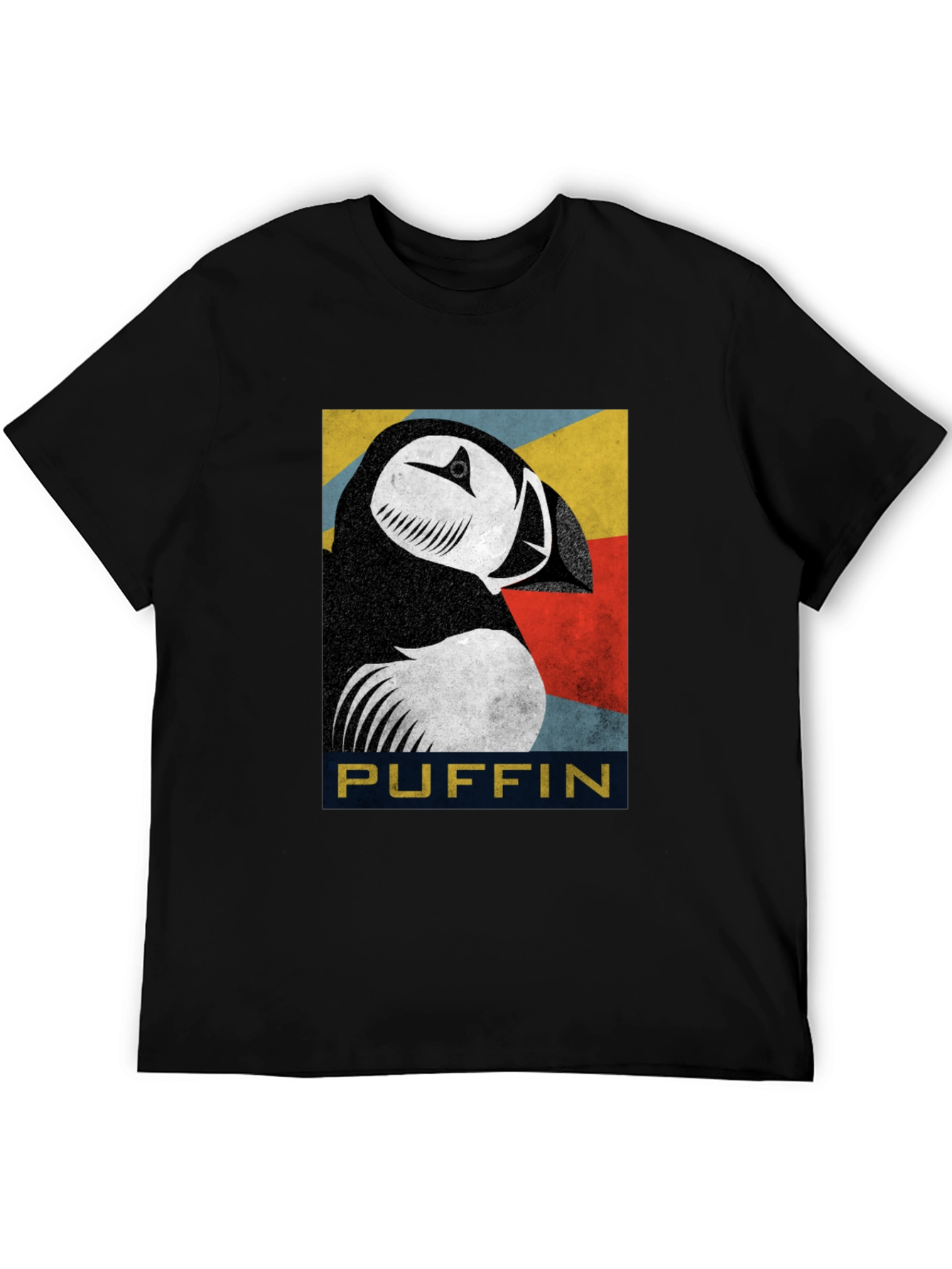 Puffin Graphic T-Shirt - Retro Bird Lover Tee