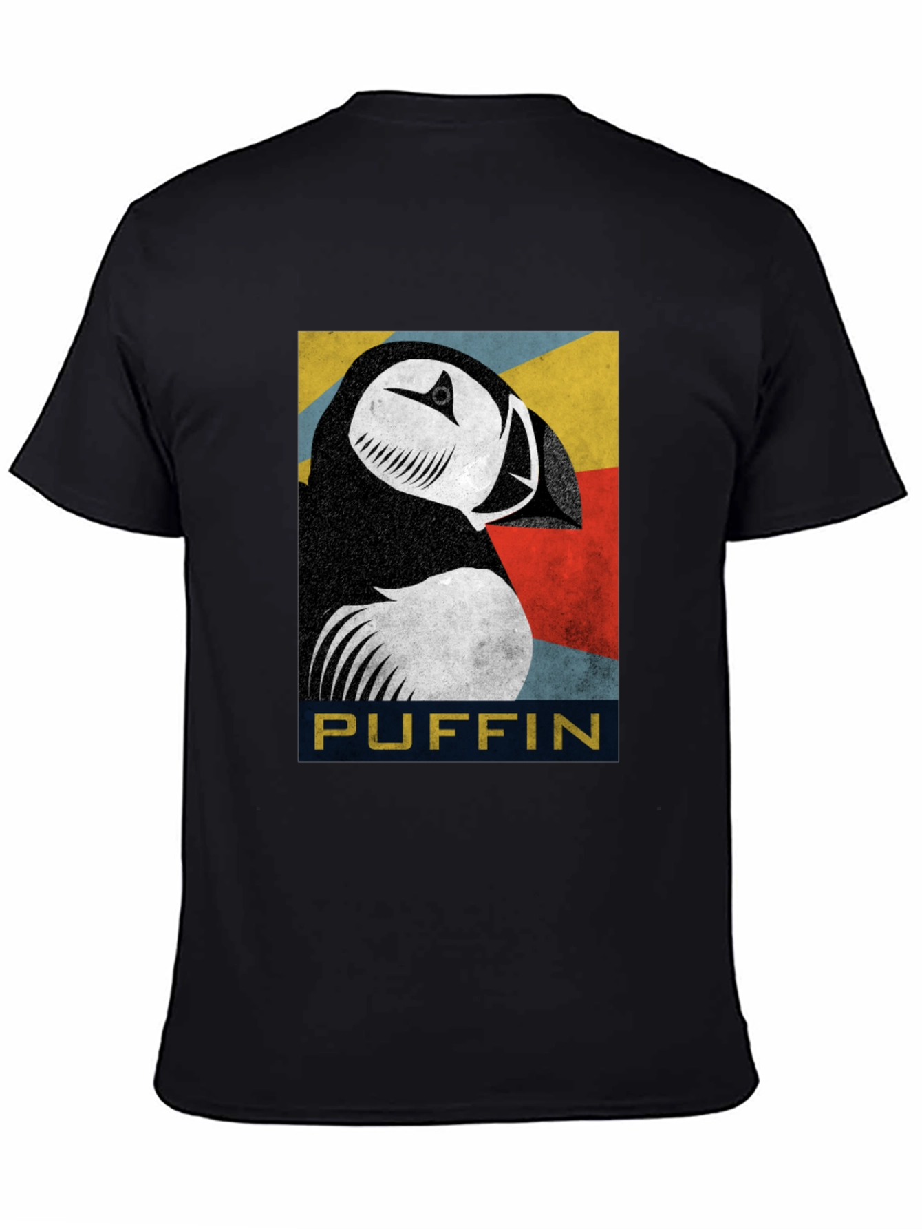 Puffin Graphic T-Shirt - Retro Bird Lover Tee