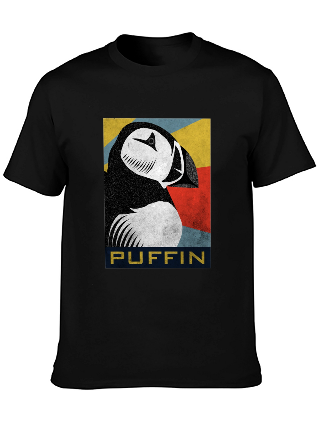 Puffin Graphic T-Shirt - Retro Bird Lover Tee