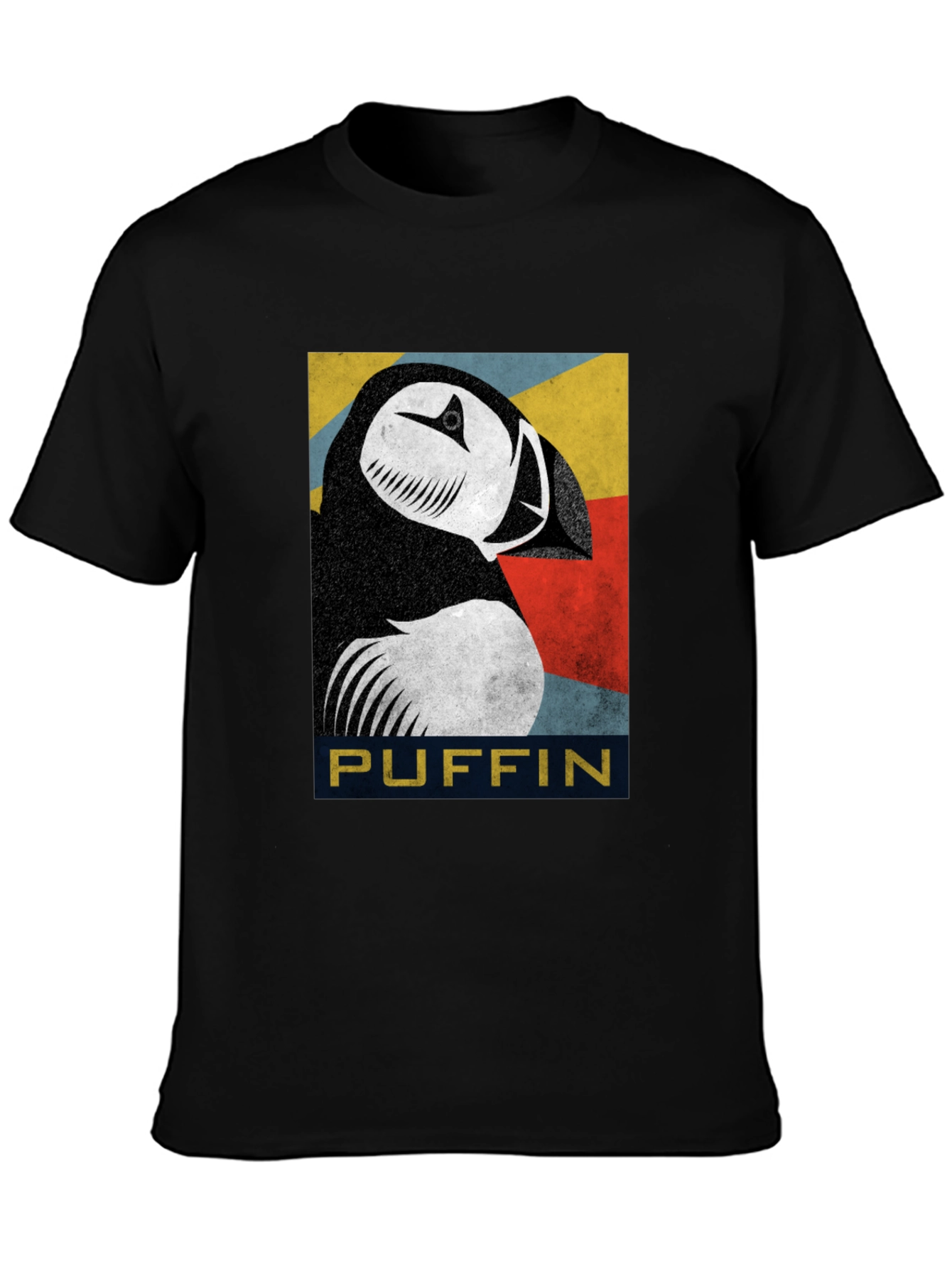 Puffin Graphic T-Shirt - Retro Bird Lover Tee