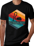 Vacuumologist Retro Hexagon Graphic T-Shirt