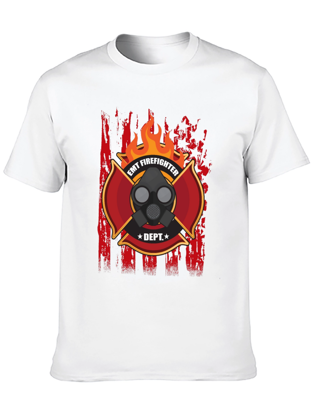 EMT Firefighter T-Shirt - Dept. Design