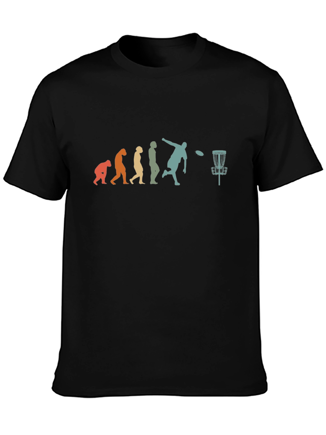 Disc Golf Evolution Graphic T-Shirt