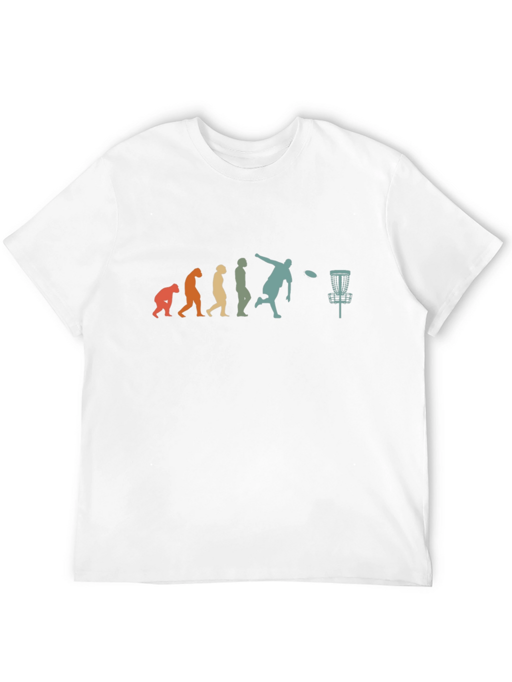 Disc Golf Evolution Graphic T-Shirt