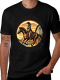 Cowgirl Horse Riding T-Shirt - Western Graphic Tee