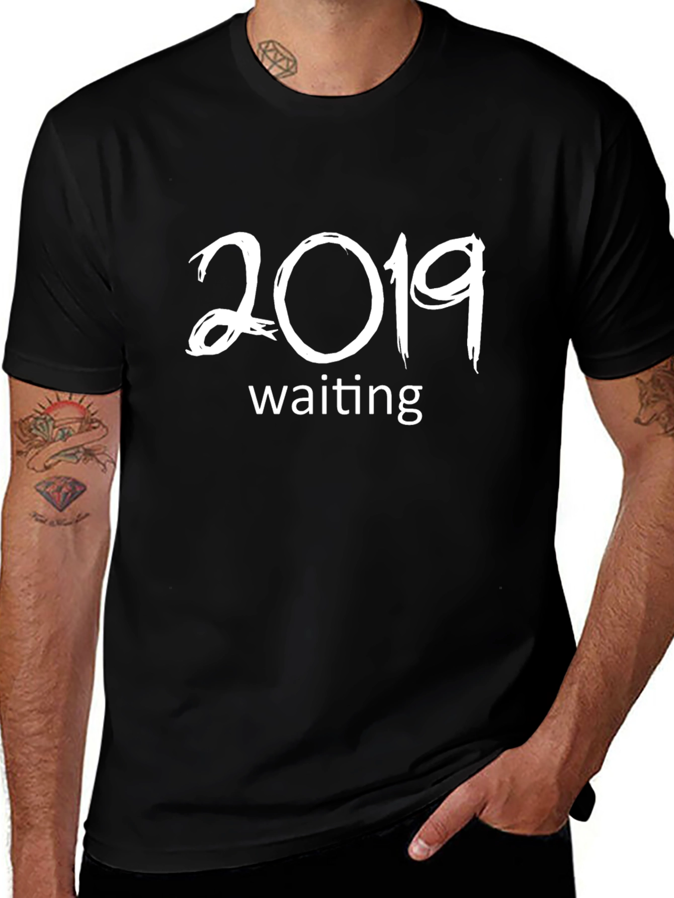 2019 Waiting Graphic T-Shirt
