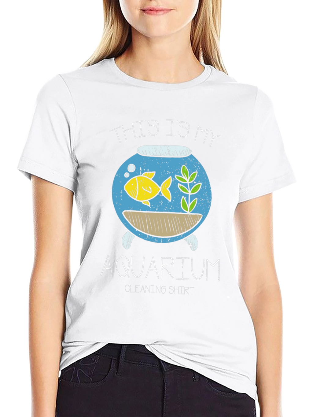 Aquarium Cleaning Shirt - Funny Fish Tank Keeper Tee