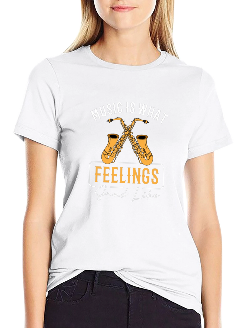 Music Is What Feelings Sound Like T-Shirt