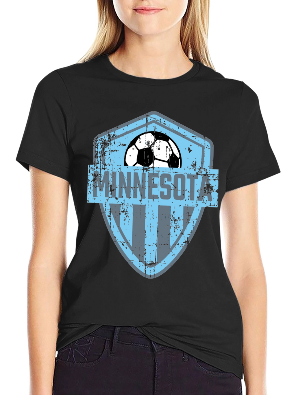Minnesota FC Soccer T-Shirt - Distressed Graphic Tee