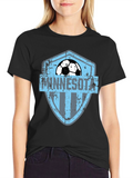 Minnesota FC Soccer T-Shirt - Distressed Graphic Tee