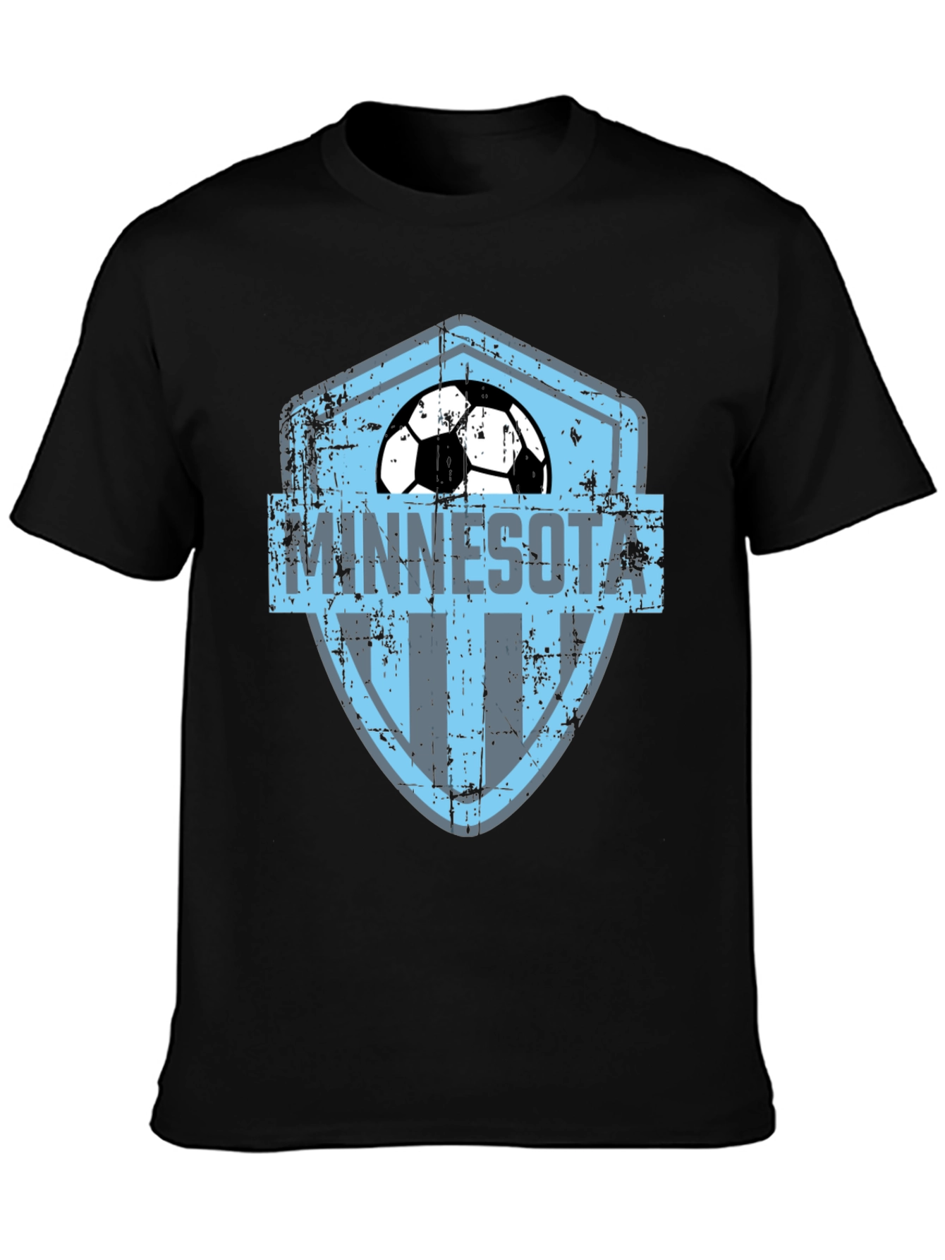 Minnesota FC Soccer T-Shirt - Distressed Graphic Tee