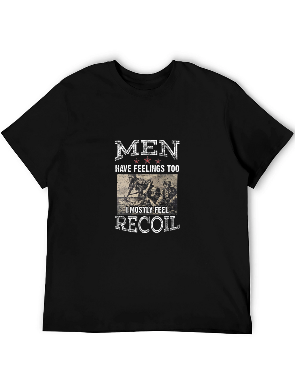 Mens Recoil Graphic Tee - Black