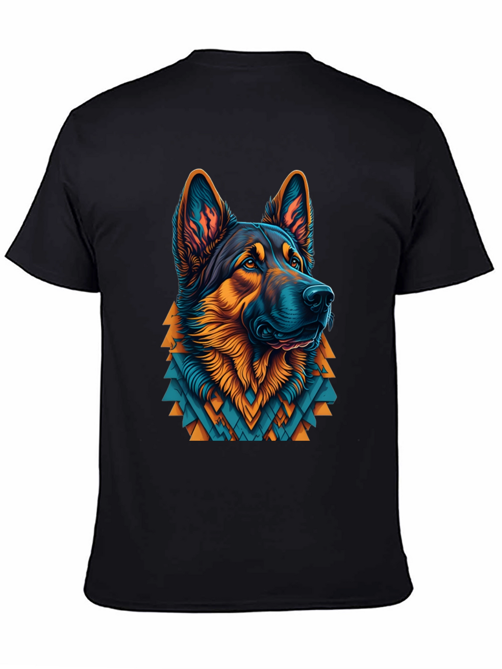 German Shepherd Graphic T-Shirt - Cool Dog Lover Tee