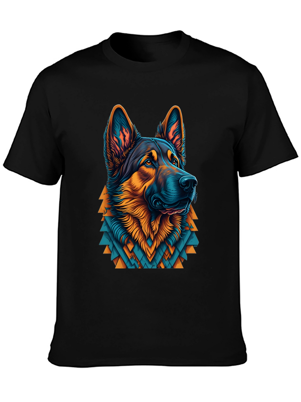 German Shepherd Graphic T-Shirt - Cool Dog Lover Tee