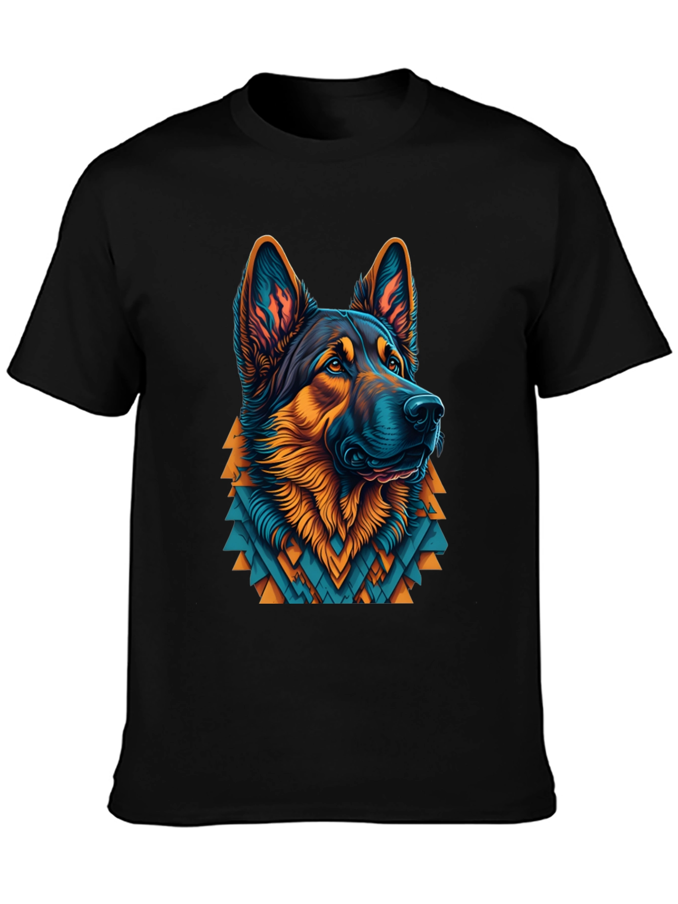 German Shepherd Graphic T-Shirt - Cool Dog Lover Tee