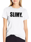 SLIMY. Black Graphic Tee
