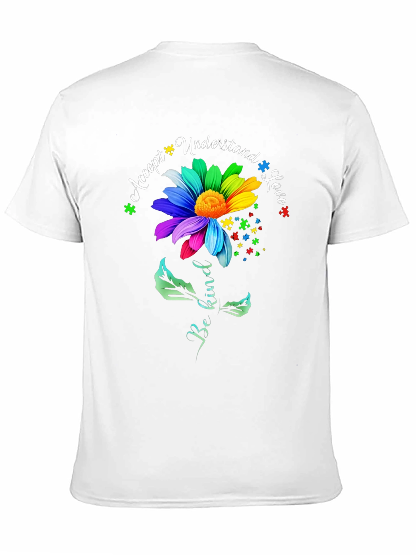 Autism Awareness Flower T-Shirt