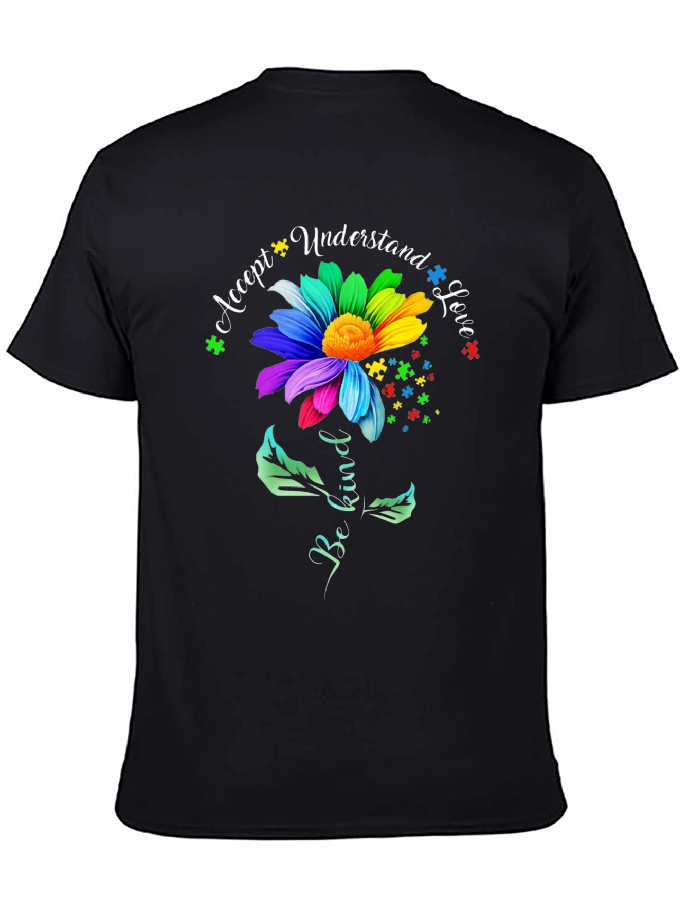 Autism Awareness Flower T-Shirt