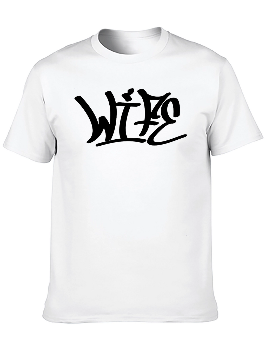 Wife Graphic Black T-Shirt