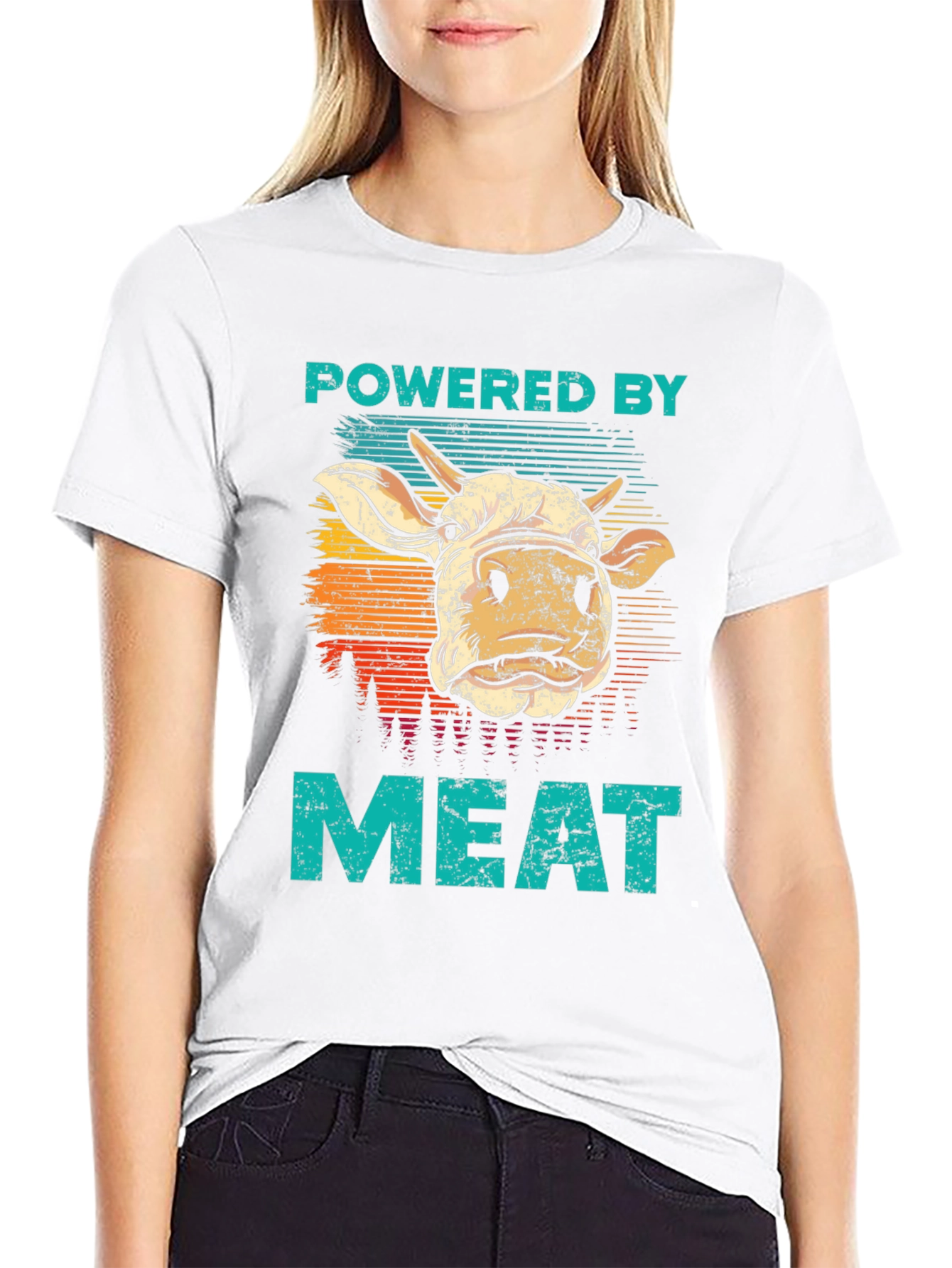 Powered by Meat T-Shirt